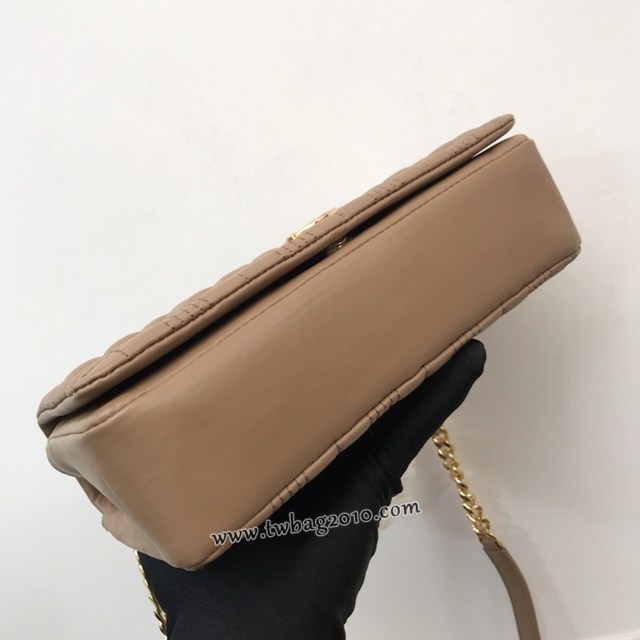 Burberry專門店新款羊皮小號TB蘿拉包 巴寶莉絎縫品牌格紋鏈條單肩挎背女包 yxb1545